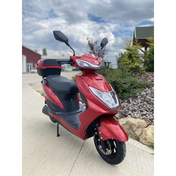 LIKEBIKE Juliet Elektro Scooter 1800W 60V 20Ah 45 km/h/ Rot