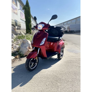 LIKEBIKE Titania Elektro Scooter 600W 60V 20Ah 25Km/h/ Seniorenmobil / Dreirad/ Rot
