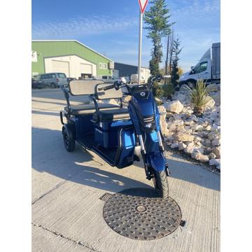 LIKEBIKE TARQEQ Lastendreirad 600W 72V 20Ah 25 km/h/ Blau