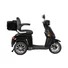 Bild 7/13 - LIKEBIKE-ELEGANTE – Elektrischer dreirädriger Roller 25 km/h mit Graphen-Akku 60V 23Ah schwarz
