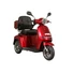 Bild 4/13 - LIKEBIKE-ELEGANTE – Elektrischer dreirädriger Roller 25 km/h mit Graphen-Akku 60V 23Ah rot