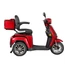 Bild 5/13 - LIKEBIKE-ELEGANTE – Elektrischer dreirädriger Roller 25 km/h mit Graphen-Akku 60V 23Ah rot